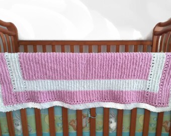 Custom Made Blanket, Handmade Baby and Toddler Blanket, Custom Order, Custom Made in Your Color Choice