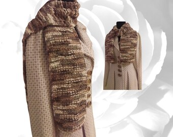 Grünen Schal, braunen Schal, Creme Schal, weißen Schal, Winter Schal, bunten Schal, Warm Schal, weicher Grobstrick Schal, militärische