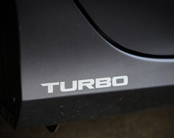 Honda Turbo Emblem Decal Sticker (Pair)