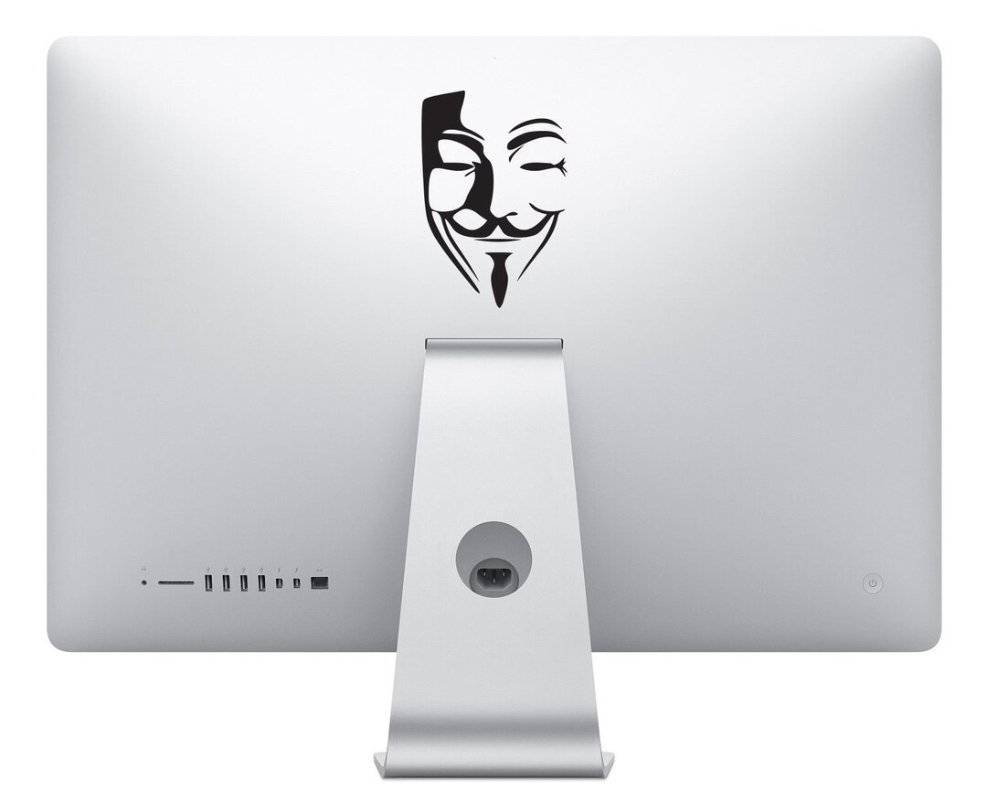 GUY FAWKES商品 Guy Fawkes Mask Vinyl Decal - Anonymous V for Vendetta Emblem - Etsy