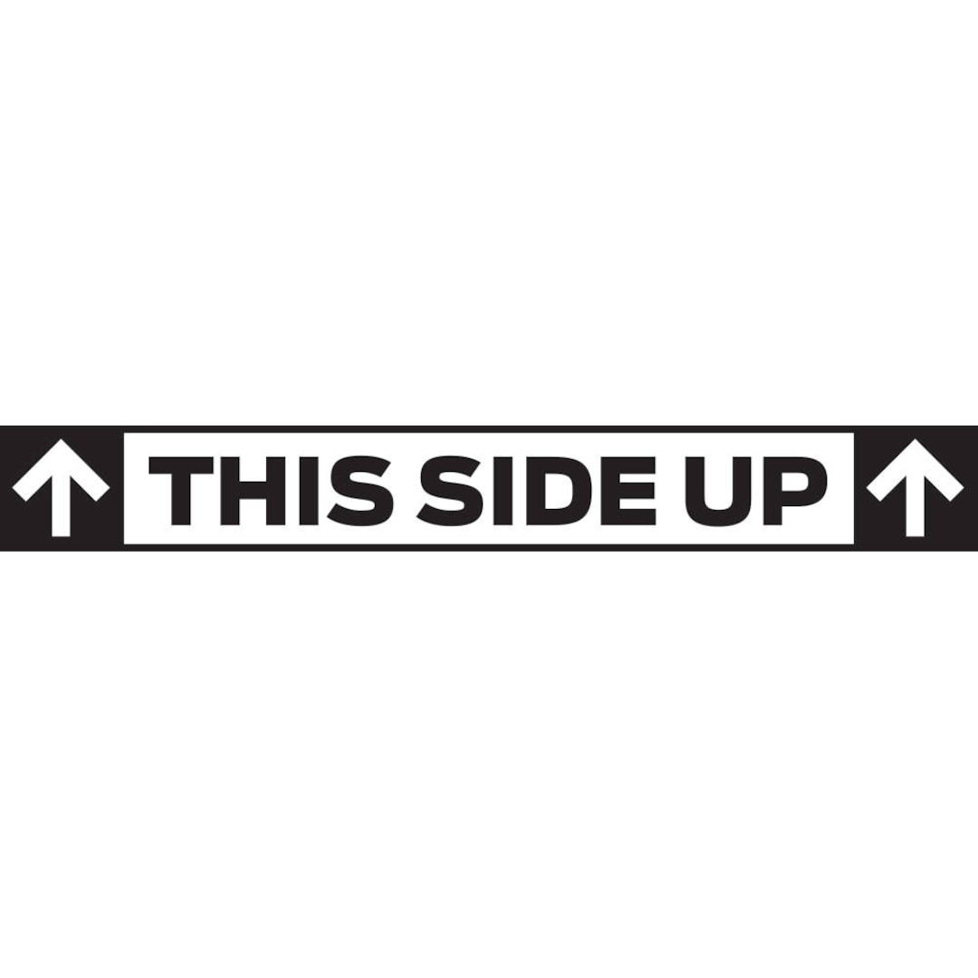 This Side up Funny Bumper Sticker for Jeep Wrangler, Trucks, off Road