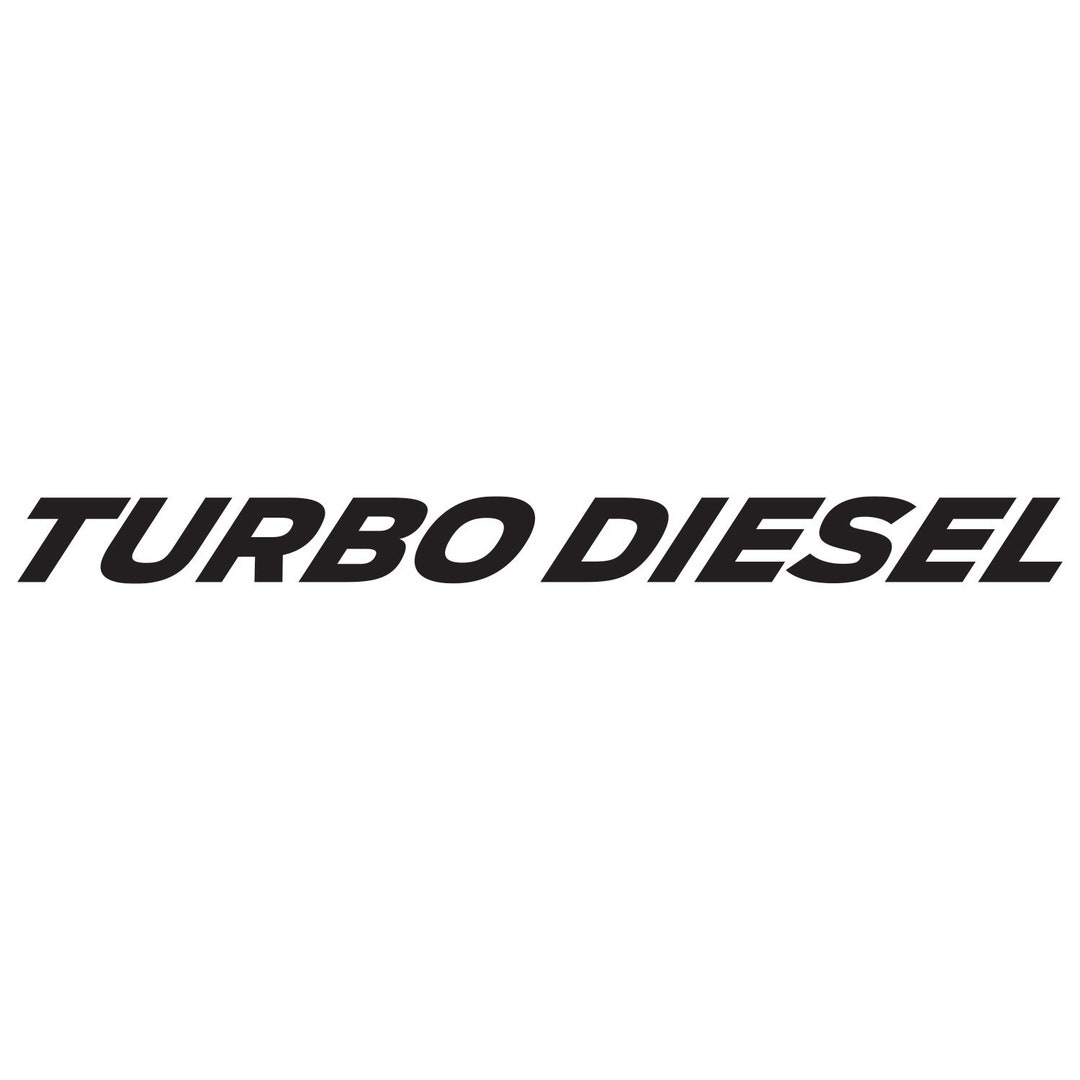 Turbo Diesel Truck Hood Decals Stickers for Silverado, Dodge RAM and ...