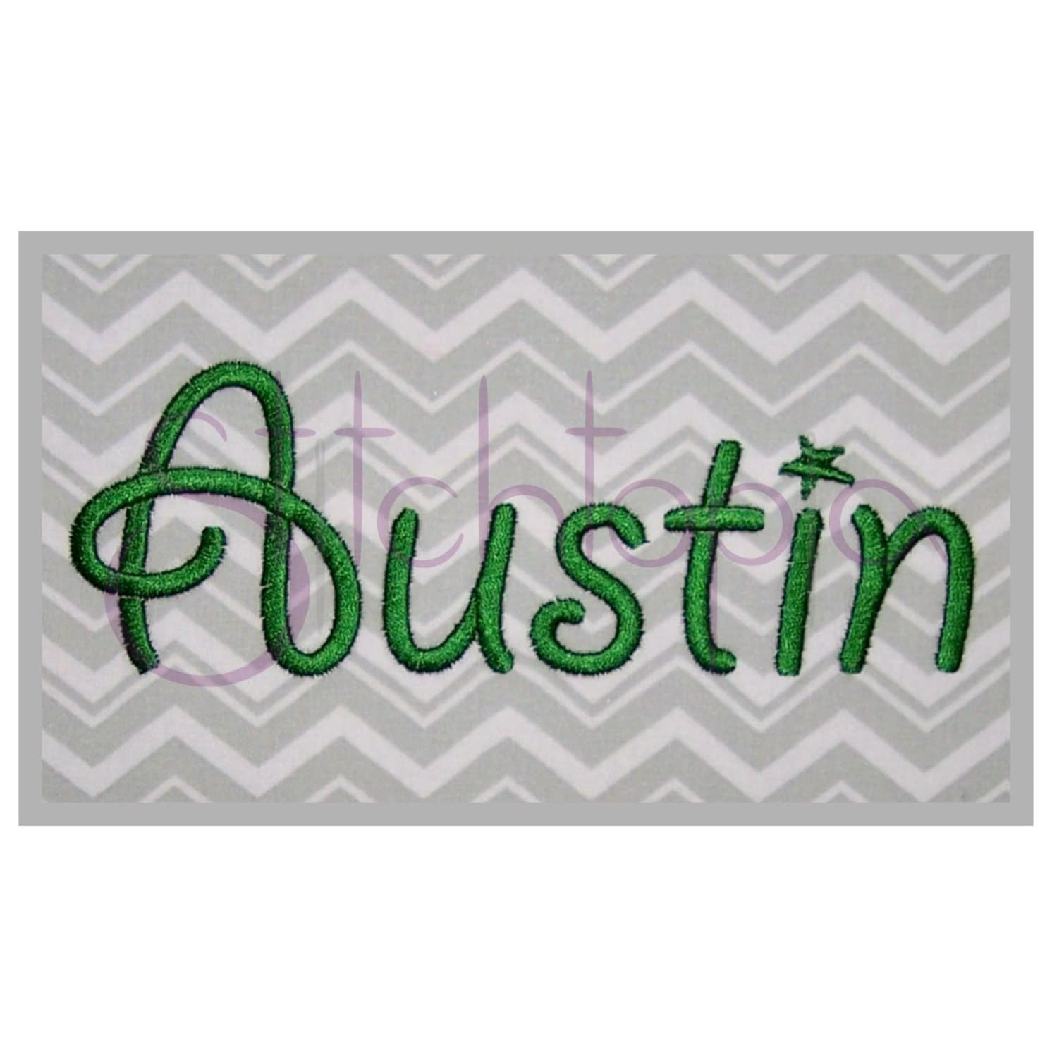 Austin embroidery font set 1 15 2 25 3 11  etsy