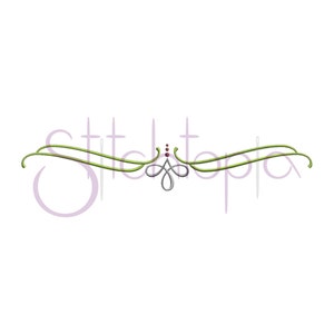 NAAI de Grace borduurwerk Accent #2 - digitale Machine borduurwerk ontwerpelement 7 maten PES DST 10 formaten - Instant Download