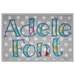 Adele Applique Font 2.5' 3' 3.5' 4' - 11 Formats bx dst exp hus jef pes sew shv vip vp3 xxx Machine Applique Fonts for Kids Instant Download 