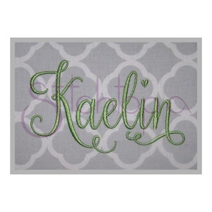 Kaelin 2 bordado conjunto de fuentes - 1 "2" 3" - 11 formatos BX fuentes máquina bordado fuente alfabeto escritura bordado fuente de descarga instantánea Archivos de descarga