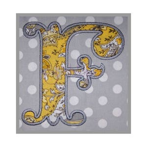 Monograma de aplique formal con puntada de bean 7" 8" 9" - 11 formatos - Machine Embroidery Fonts Applique Monogram Font - Instant Download Files