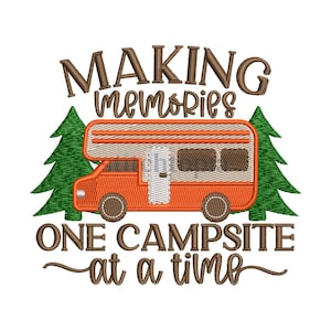 Making Memories Embroidery Design - 6 Sizes Formats dst exp hus jef pes sew shv vip vp3 xxx Machine Embroidery Design - Instant Download