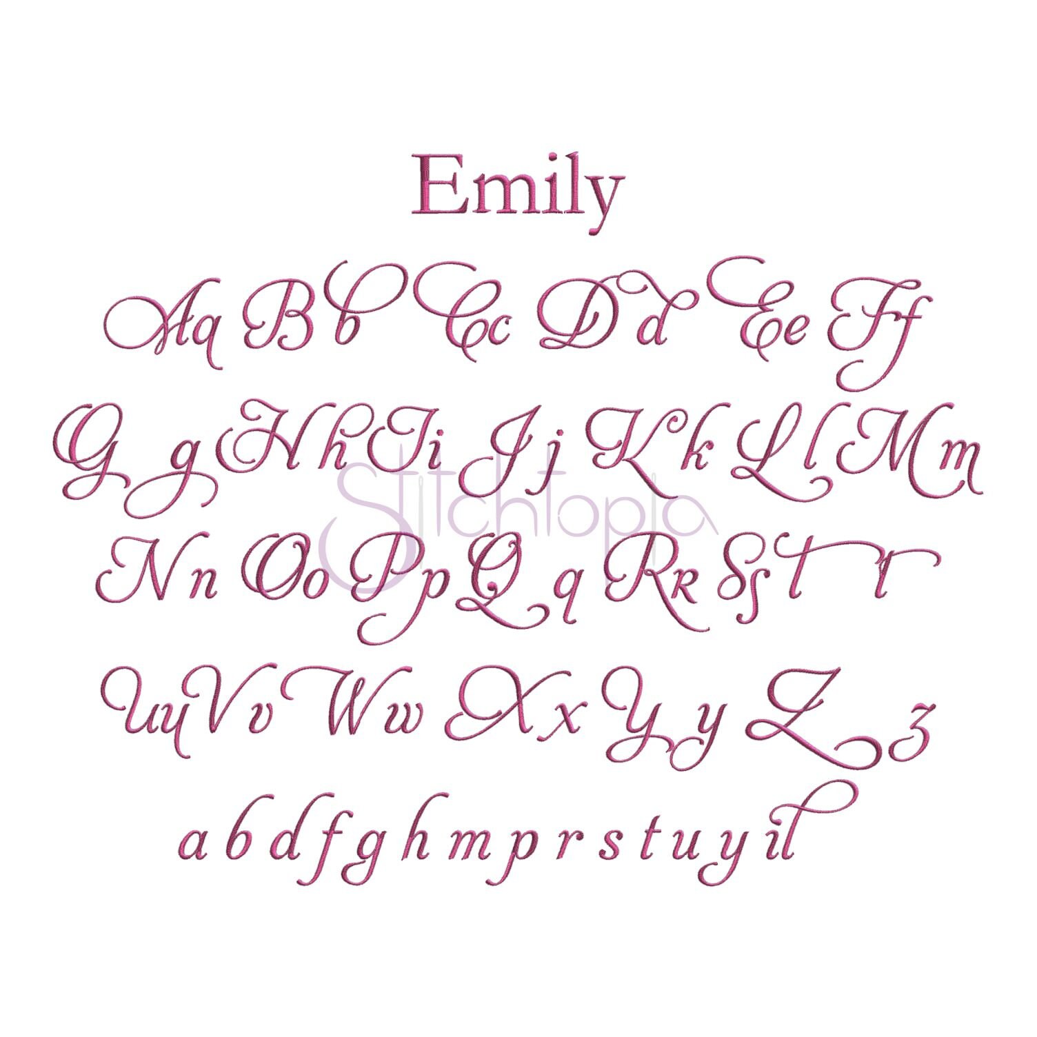 Machine Embroidery Script Script Embroidery Font Bundle #2 - 10 Machine Embroidery Fonts ...
