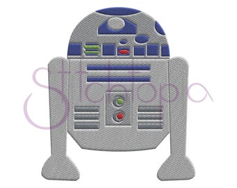 Puede incluir: Un robot gris y azul con una cabeza redonda y dos piernas. El robot tiene una serie de paneles rectangulares en su cuerpo con una luz verde y roja en la parte delantera.