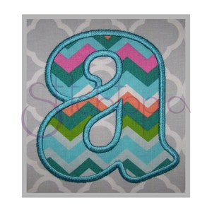 Logan Applique Monogram Set – 2" 3" 4" - Solo en minúsculas - 11 Formatos BX Fuentes Xuque Bordado Alfabeto - Archivos de Descarga Instantánea