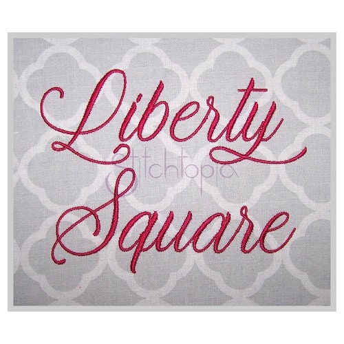 Liberty Print Letter Stickers 7.5cm Modern Classic Font/ Floral Stickers 