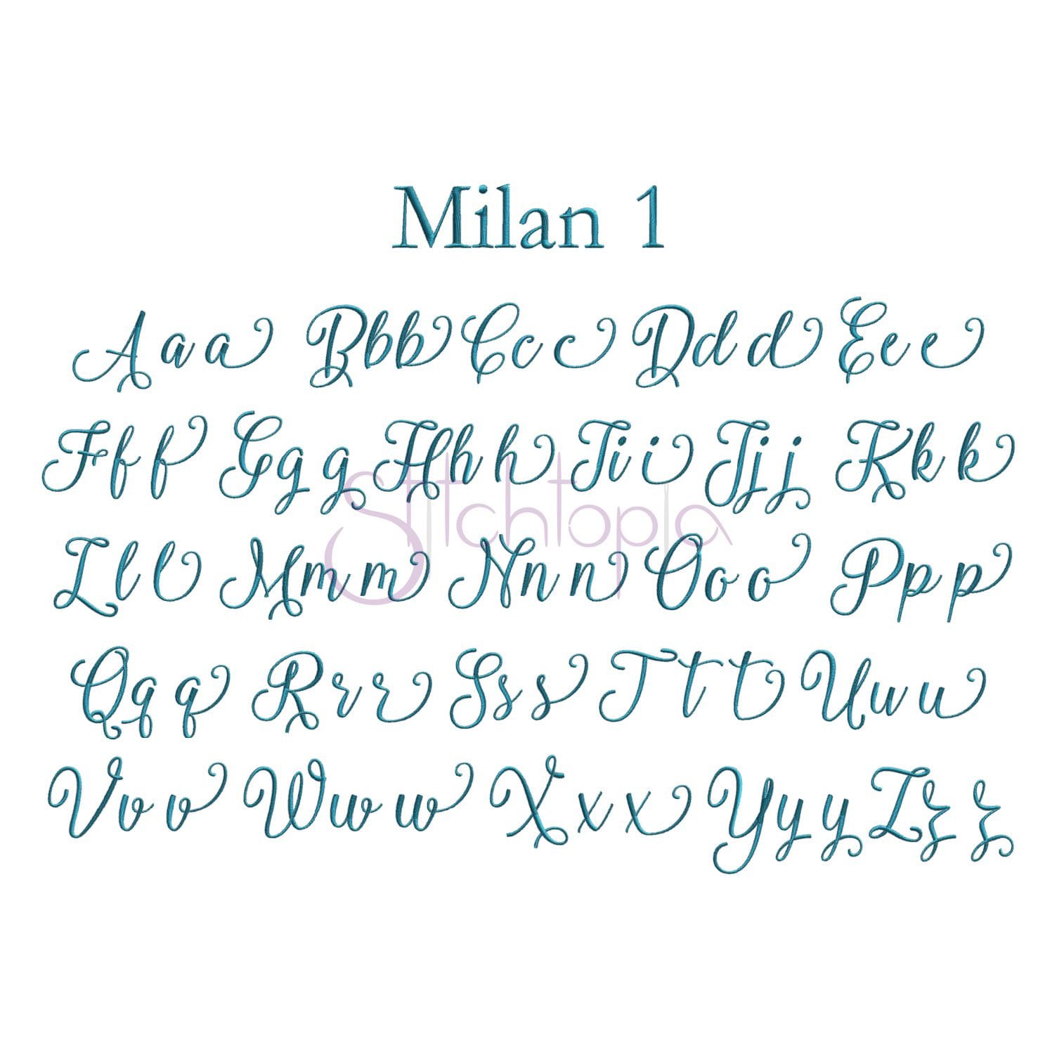 Machine Embroidery Script Script Embroidery Font Bundle #2 - 10 Machine Embroidery Fonts ...