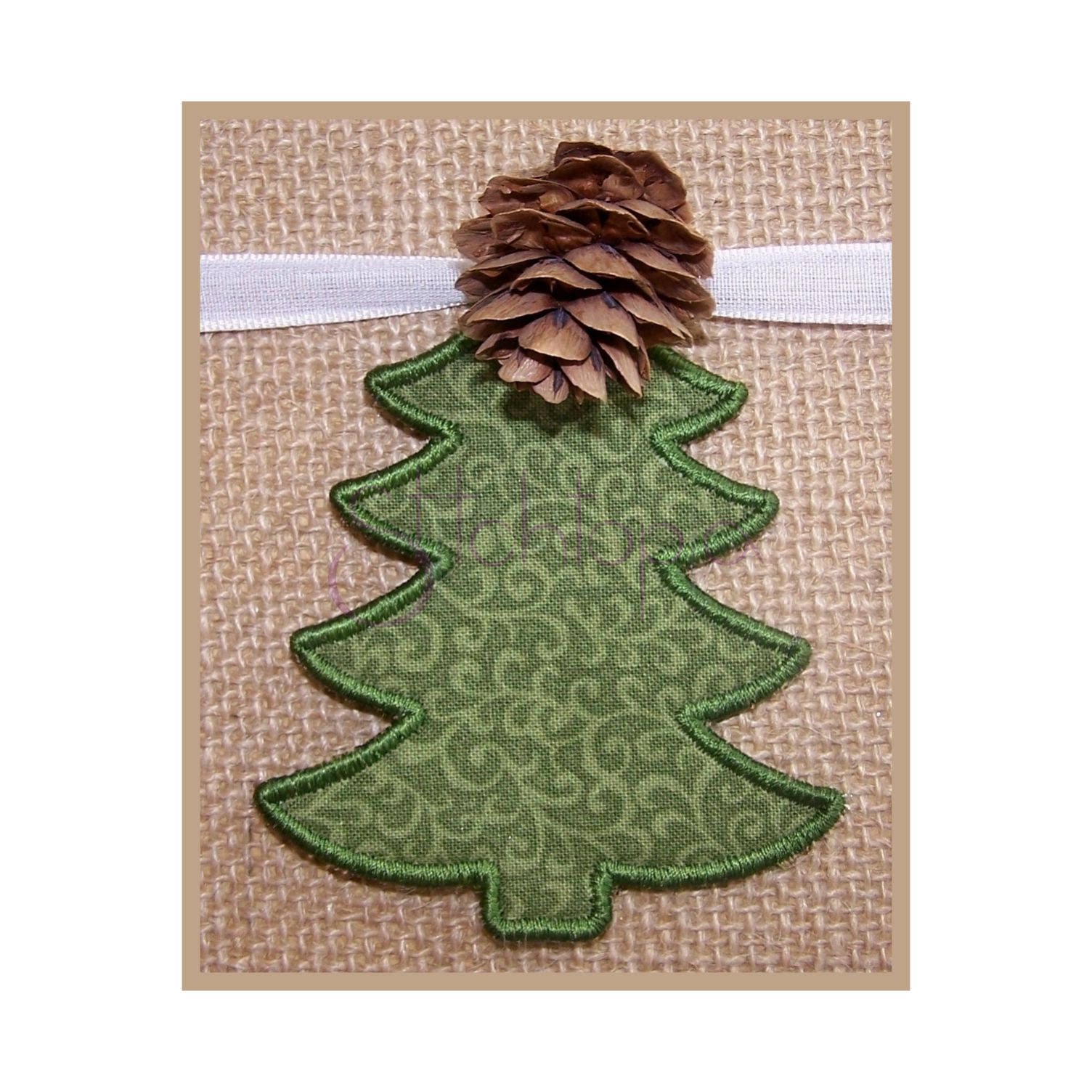 Embroidery Craft Supplies & Tools Sewing & Fiber gift tag tree, Tag In ...