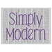 Simply Modern Embroidery Font 1' 1.25' 1.5' 2' 2.5' Format bx dst exp hus jef pes sew shv vip vp3 xxx Machine Embroidery - Instant Download 