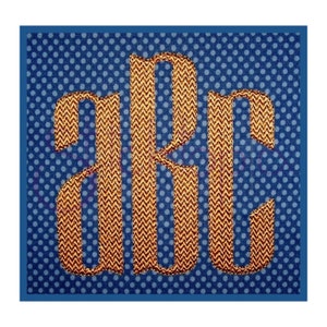 Conjunto de monogramas modernos – 3 "4" 5" 6" 7" Incluido - Máquina digital bordado fuente alfabeto números en minúsculas -Descarga instantánea