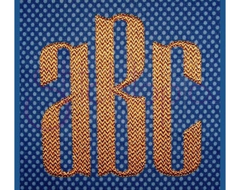 Moderne Monogramm Set-3" 4" 5 "6" 7 "enthalten - digitale Maschine Stickerei Schrift Alphabet Großbuchstaben Kleinbuchstaben Zahlen - sofortiger Download