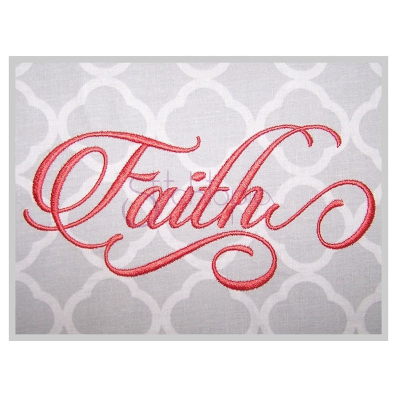 Faith 2 embroidery font 1 125 15 2  etsy Faith 2 embroidery font 1 125 15 2  etsy