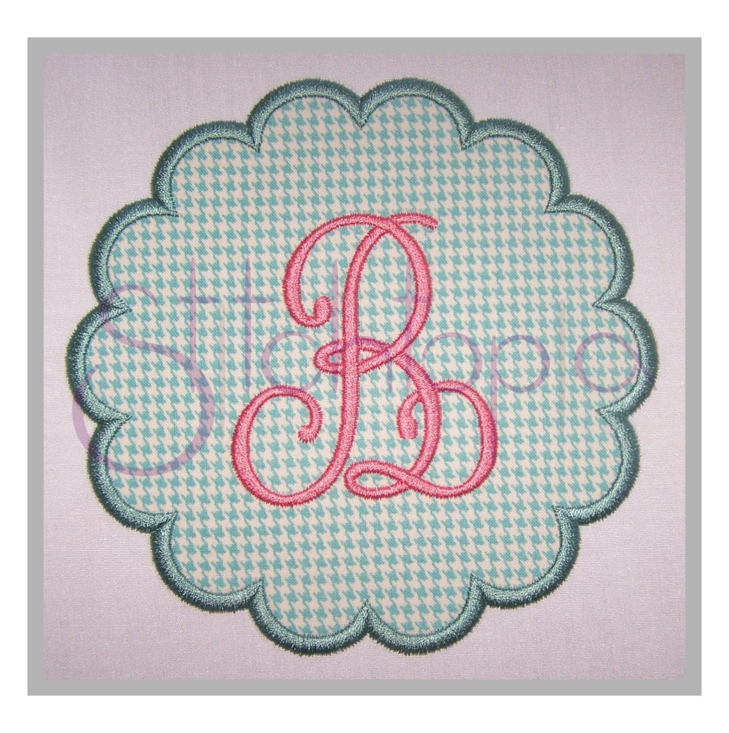 Pink Monogram Patch - Custom Patch - Letters Patch - Iron on patch - Sew on  patch - Applique patch