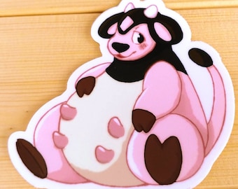 Miltank Sticker - Waterproof Matte Vinyl Laptop Decal