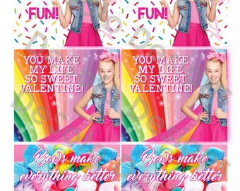 Jojo Valentine Card Etsy