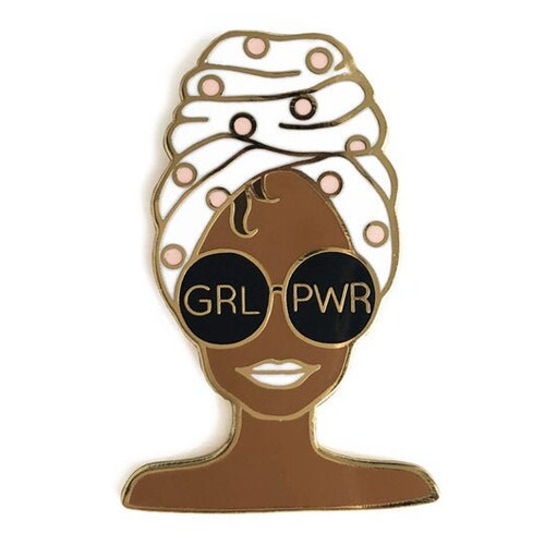 Black Girl Magic Lapel Pin BLUE Etsy