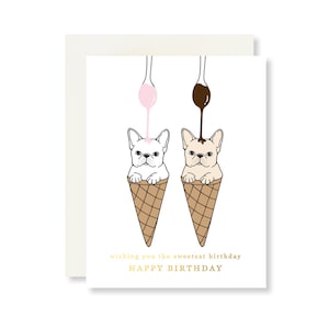 Französische Bulldogge Geburtstagskarte/ Lustige Geburtstagskarte/ Hundeliebhaber Geschenk/ Französische Bulldogge Geschenk/ Lustige Hundekarte/ Hundemama Karte/ Süßer Geburtstag