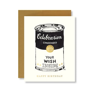 Cartão de aniversário de celebração/cartão de aniversário engraçado/cartão de aniversário de melhor amigo/ilustração de moda/cartão de aniversário de pai/cartão de aniversário de irmã