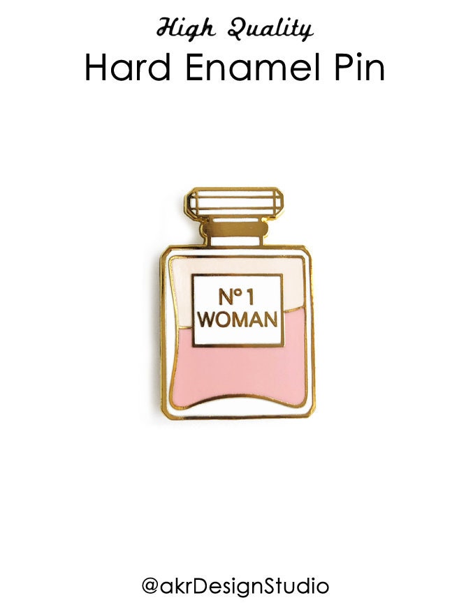 No 1 Woman Pin / Woman Enamel Pin / Woman Empowerment Gift / Etsy
