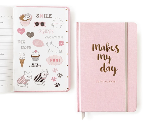 Weekly Planner and Notebook, french