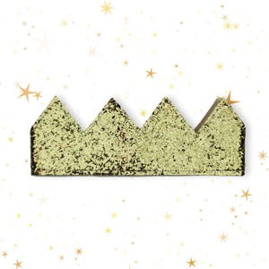 Gold Glitter Crown – Dress Up Costume for Children