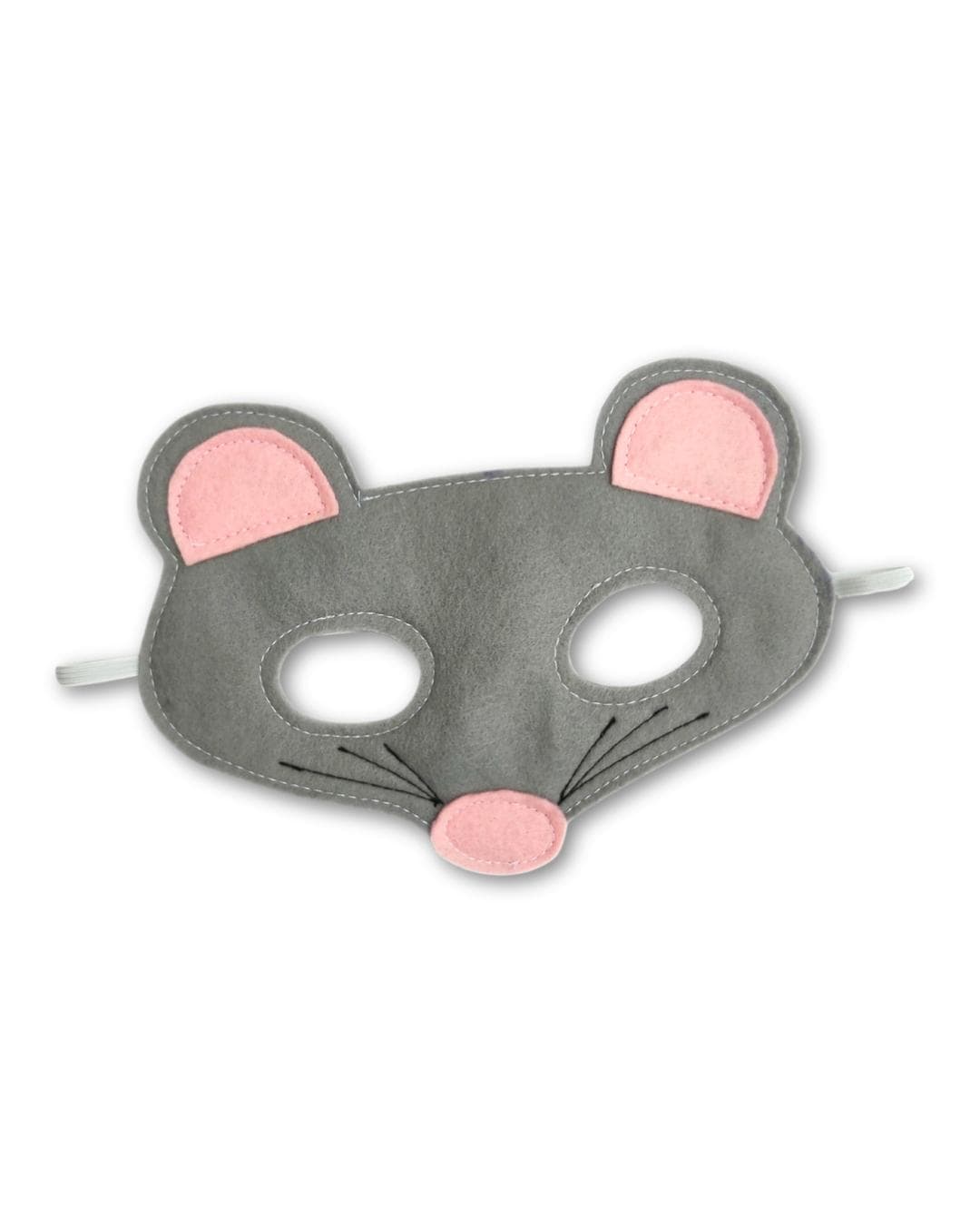 Grey Felt Mouse Mask - Children's Woodland Animal Costume - World Book Day / Dress Up