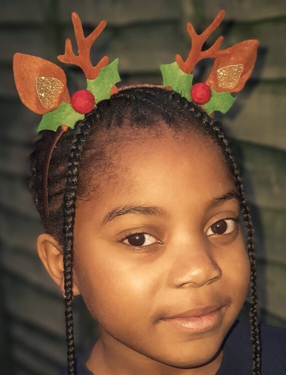 Kids on sale reindeer headband