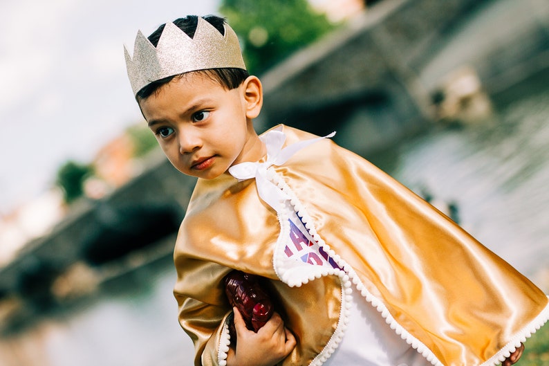 Gold Glitter Crown Gold Princess Crown Gold Dress up Crown Etsy UK