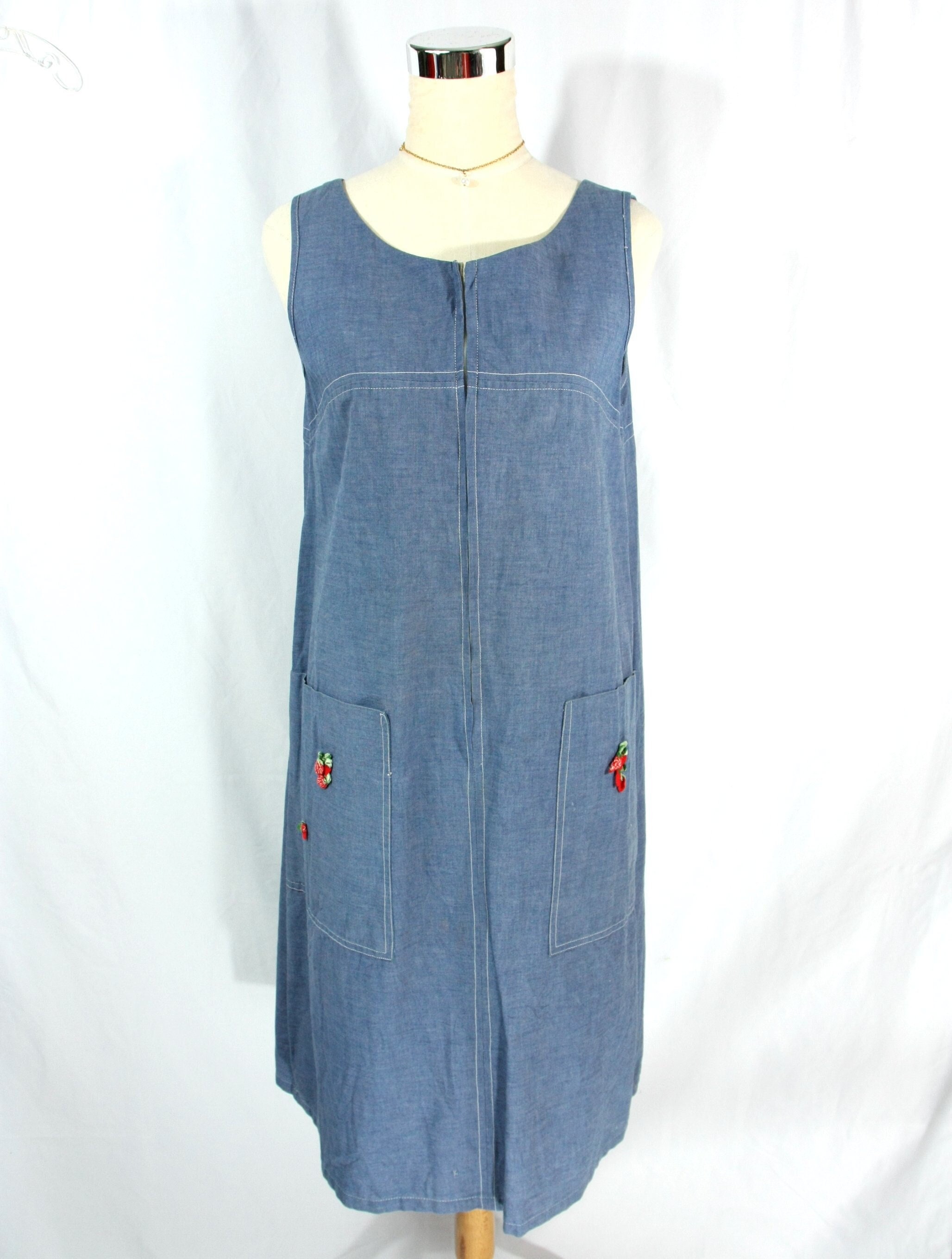 ワンピース Ameri VINTAGE TORSO LIKE DENIM DRESS M Ameri（アメリ）の「TORSO LIKE DENIM DRESS（ワンピース）」 - WEAR