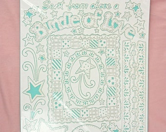 NUEVO juego de troqueles de papel cortados con láser para álbum de recortes de bebé recién nacido Provo Craft