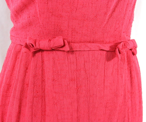 Vintage 1960's Marjorie Montgomery Pink Sleeveles… - image 3