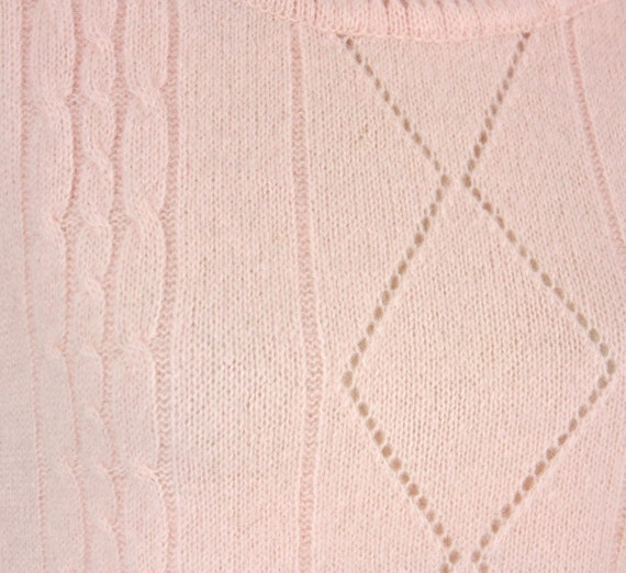 Vintage Lauren Brook Cable Knit Lambs Wool Angora… - image 6