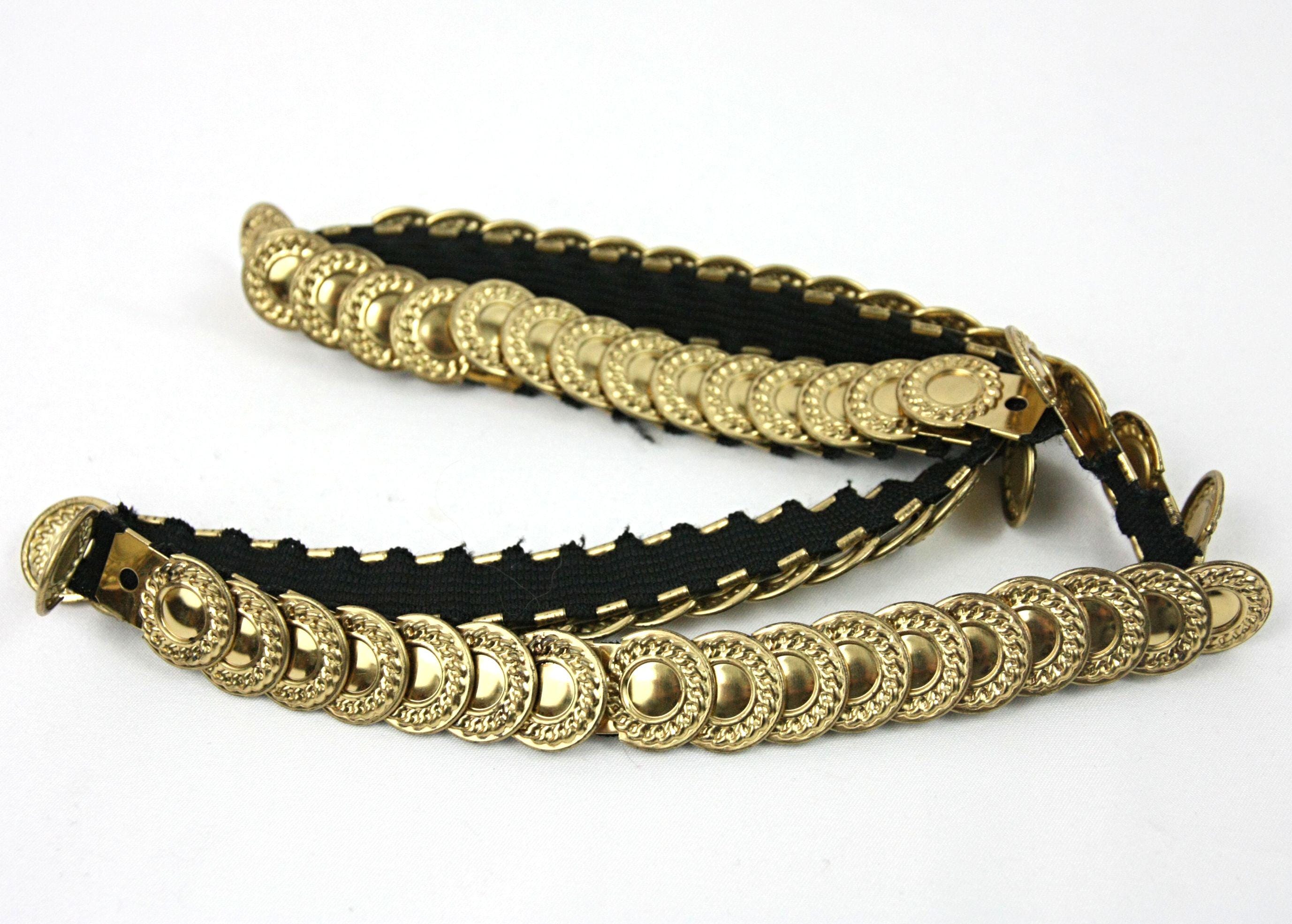 Gold Disco Belt - Etsy