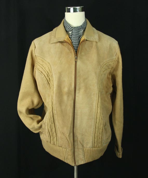 mcgregor suede jacket