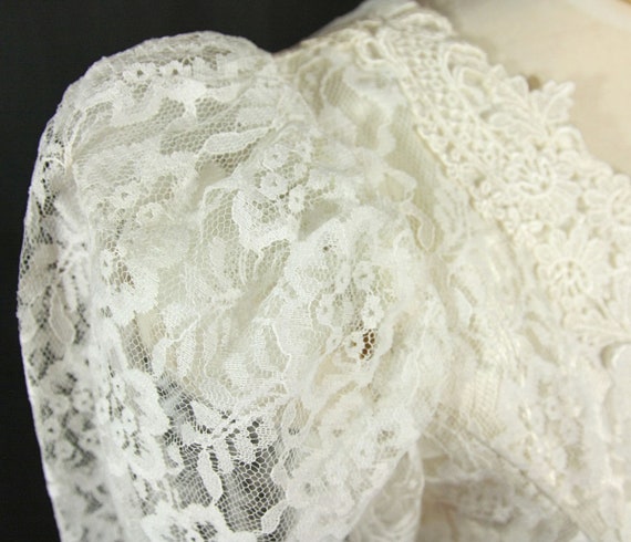 Vintage Gunne Sax by Jessica Lace and Satin Weddi… - image 2