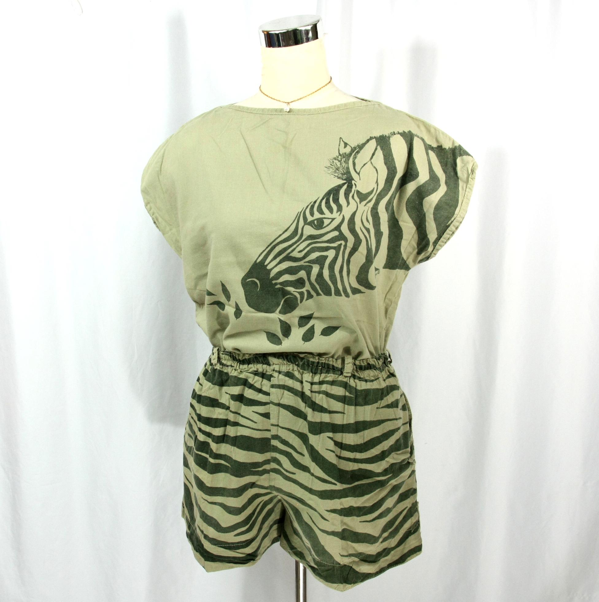 2388Rセットアップ Safari & Travel Clothing 80s AMAZING Vintage M 80s Banana Republic safari field jacket