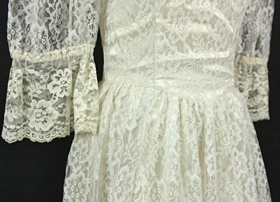 Vintage Gunne Sax by Jessica Lace and Satin Weddi… - image 4