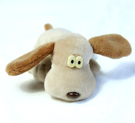 ふわふわToys（ベージュ） Vintage Kennel Kuddles Tara Toy Stuffed Animal Plush Toy Dog Puppy