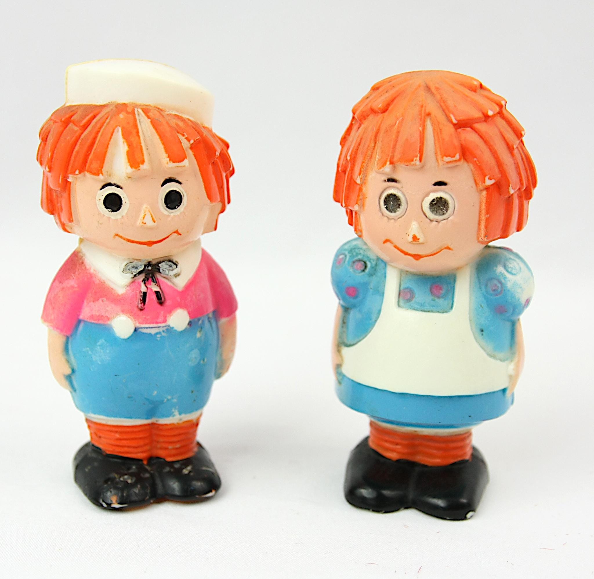 ヴィンテージ ラガディ・アン＆アンディ ハードプラスチックフィギュア 