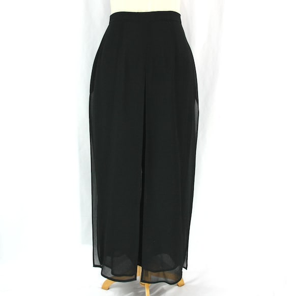 【60s〜】 vintage wide slacks usa black 60s〜】 vintage wide slacks usa black 60s〜】 vintage wide