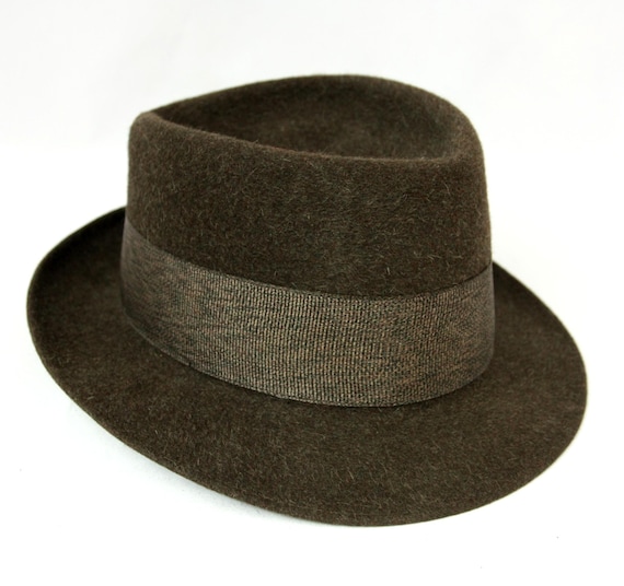 Vintage Stetson Royal Deluxe Mens Wool Felt Fedora Tryolean Trilby