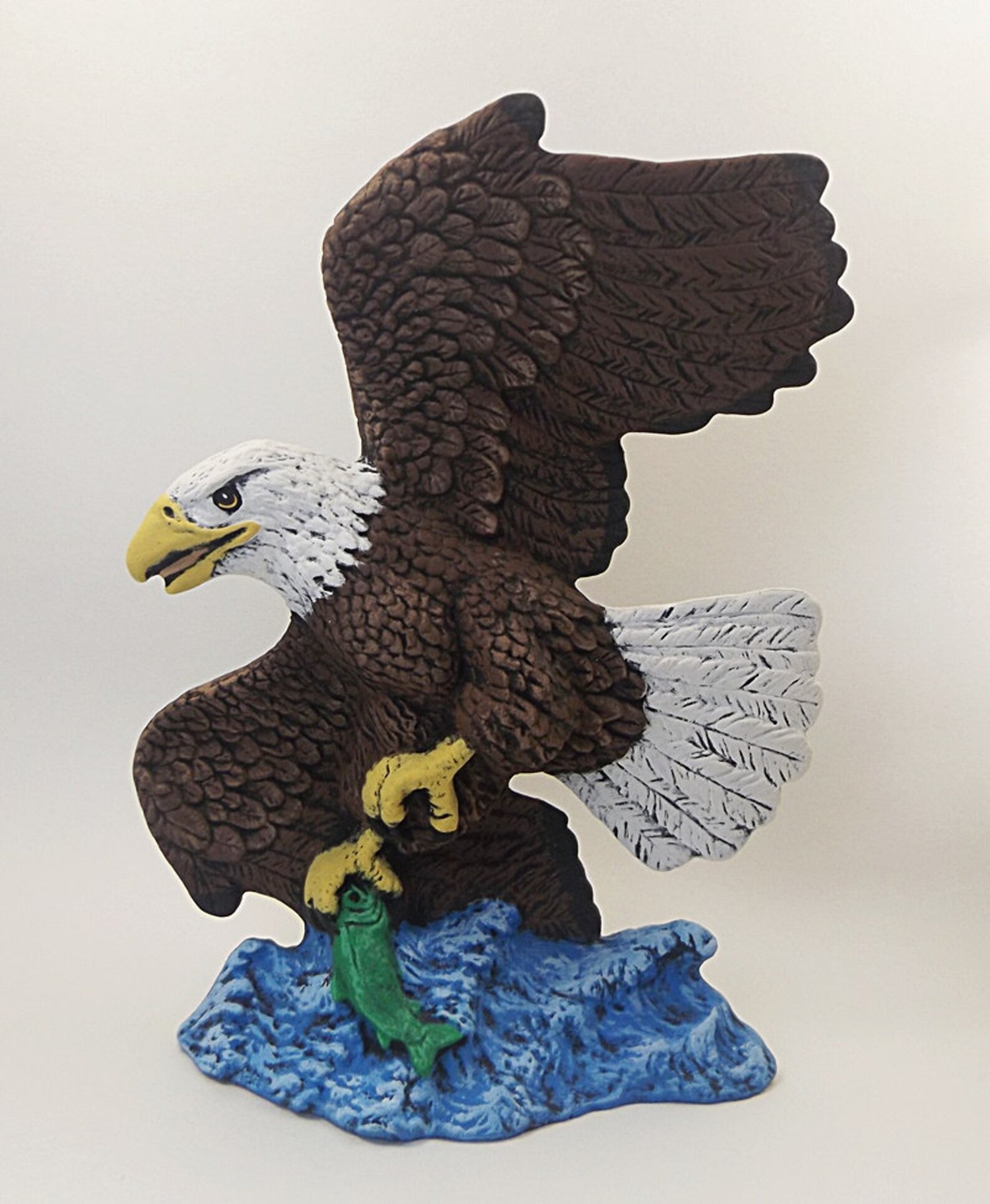 Ceramic Bald Eagle Etsy