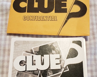Clue Game Cards Complete Set - Suspect Room Weapons Cards Plus Bonus Cards - Clue Board Game Pieces - Clue Cards - Replacement Game