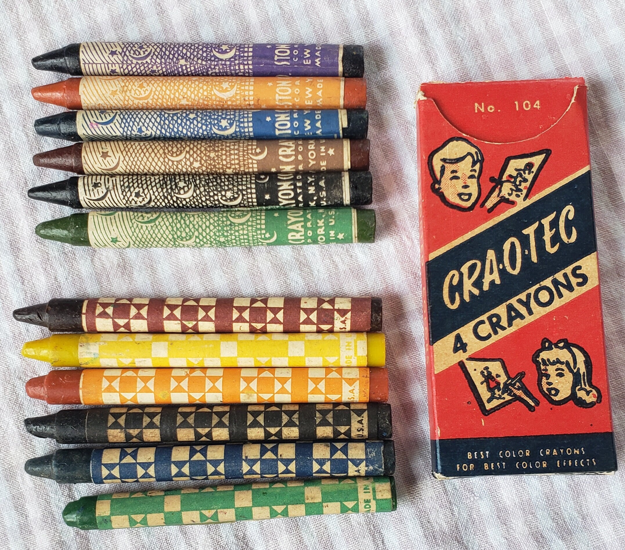 Crayola, Office, Vintage Binney Smith Crayola Crayon Thistle Retired 99  Usa Unused